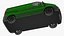 cargo van cars 3D model