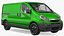 cargo van cars 3D model