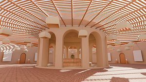 Art Gallery 06 - Metaverse - Baked 3D