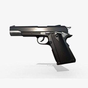 3D Gun Colt model