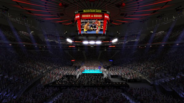 3D model msg boxing arena audience - TurboSquid 1456602