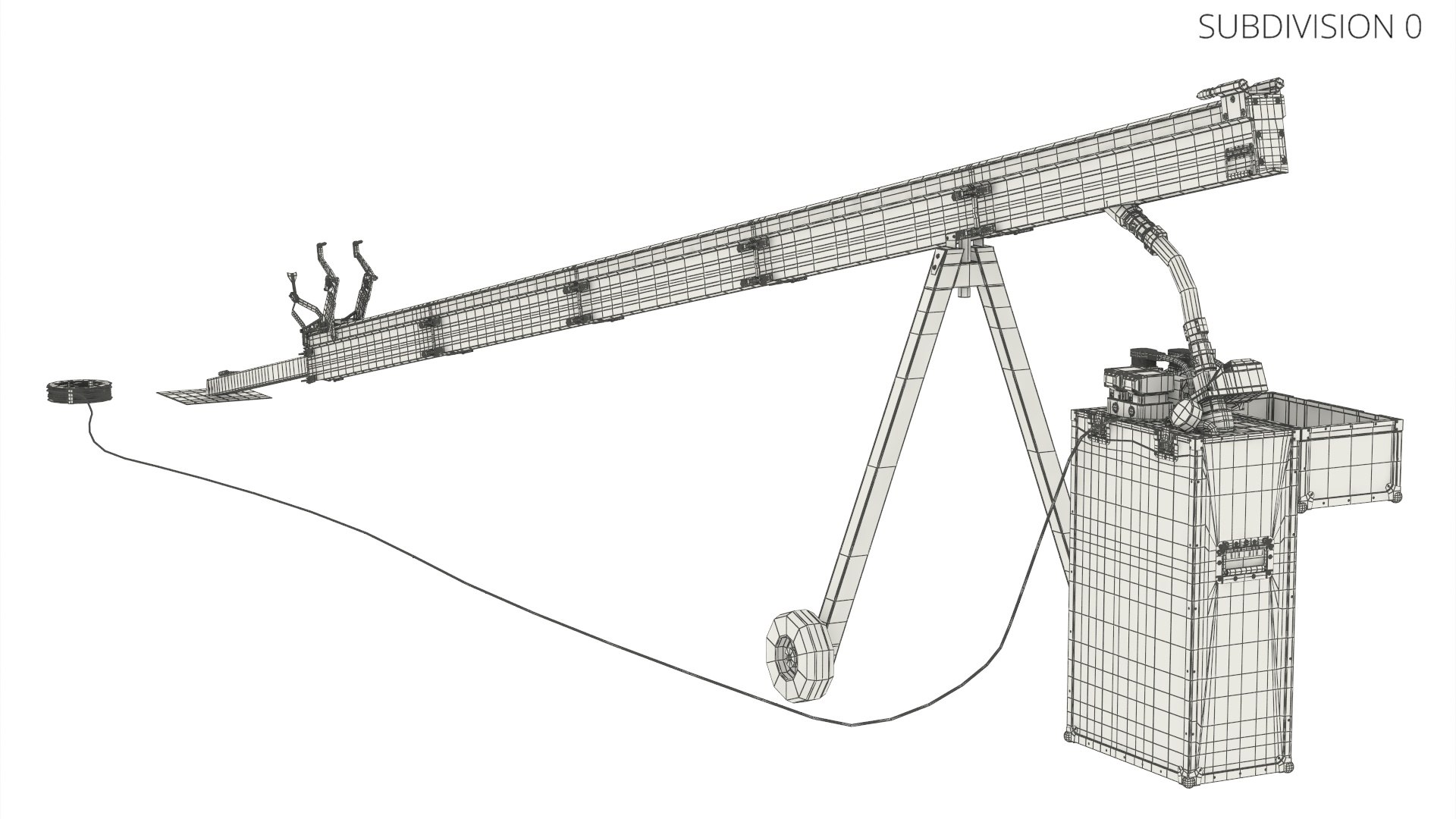 3D Drone Launch Ramp With Control Box - TurboSquid 2528172