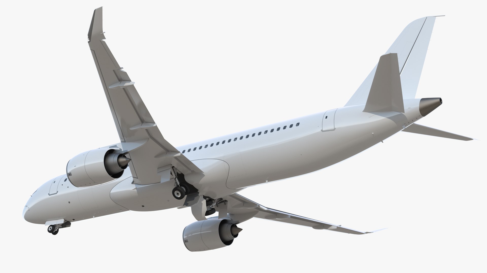 Narrow Body Airliner Flight 3D - TurboSquid 1792777