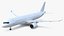 Vuelo de avión de pasajeros de cuerpo estrecho