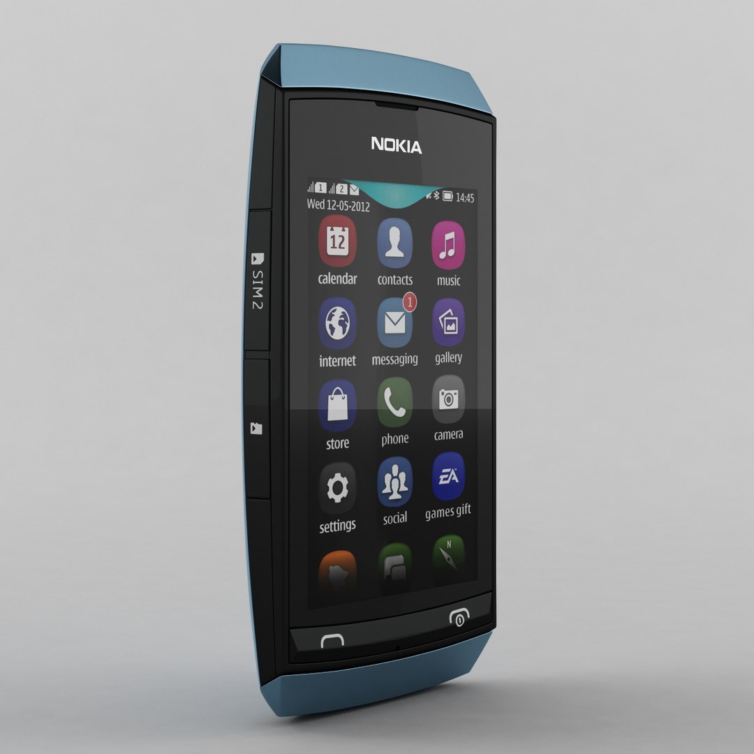 Nokia Asha 305 本体 Nokia Asha 305 2MP Camera Touch Screen Dual SIM Original