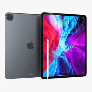 iPad Pro 12.9 2020 Space Gray with Pencil