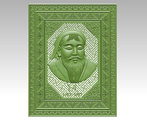 genghis khan 3D model
