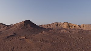 3D Drought and desertification erode model