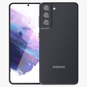 3D Samsung Galaxy S21 FE Black
