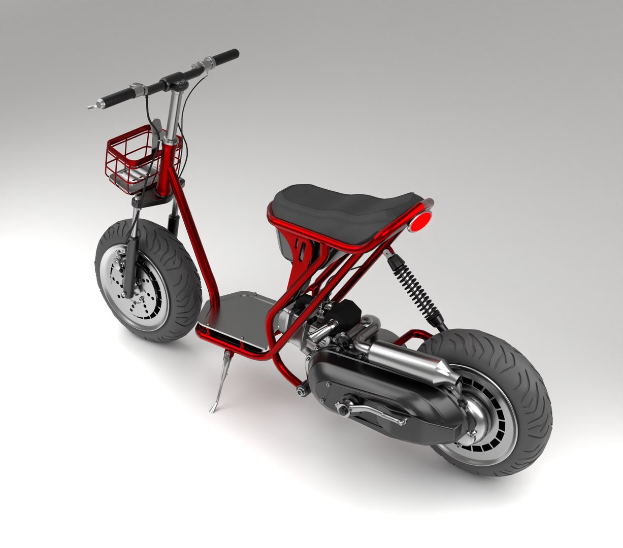 Automatic Modified Motorbike 3D - TurboSquid 2257735