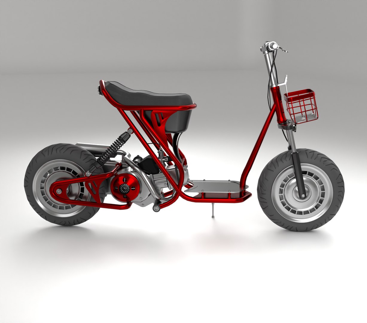 Automatic Modified Motorbike 3D - TurboSquid 2257735