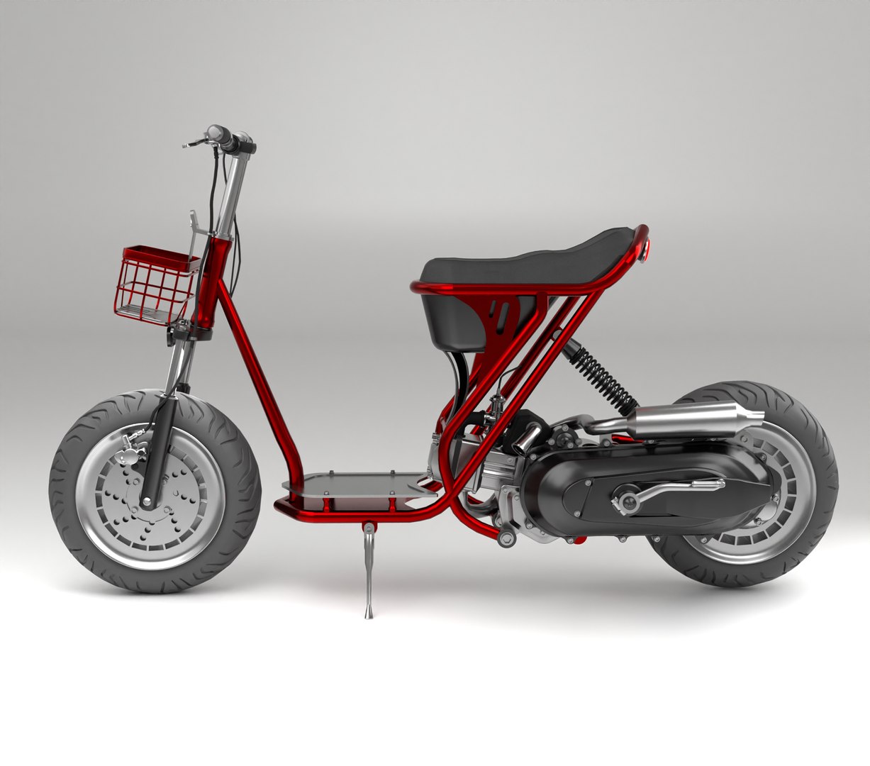Automatic Modified Motorbike 3D - TurboSquid 2257735