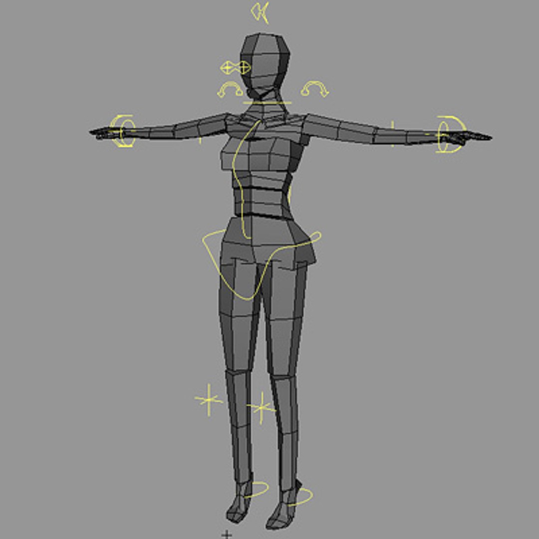 Revina Realistic Female 3d Model