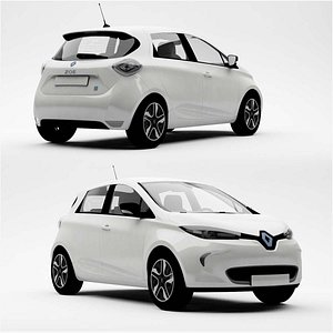 Renault Zoe 3D model