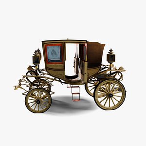 Jatayu Royal Carriage 3D Model 3D