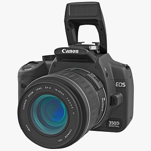 digital slr camera canon eos c4d