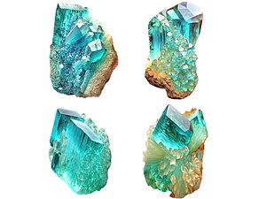 3D model Magical Crystals
