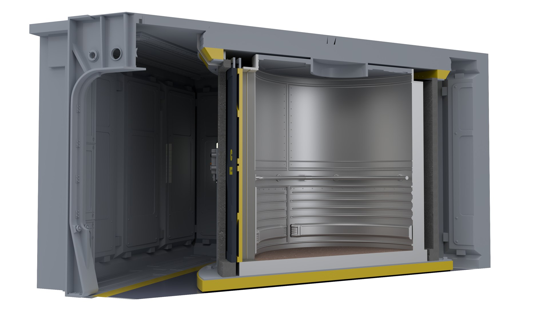 3D Model Vault 33 Lift Area - TurboSquid 2268739
