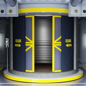 3D model Vault 33 Lift Area