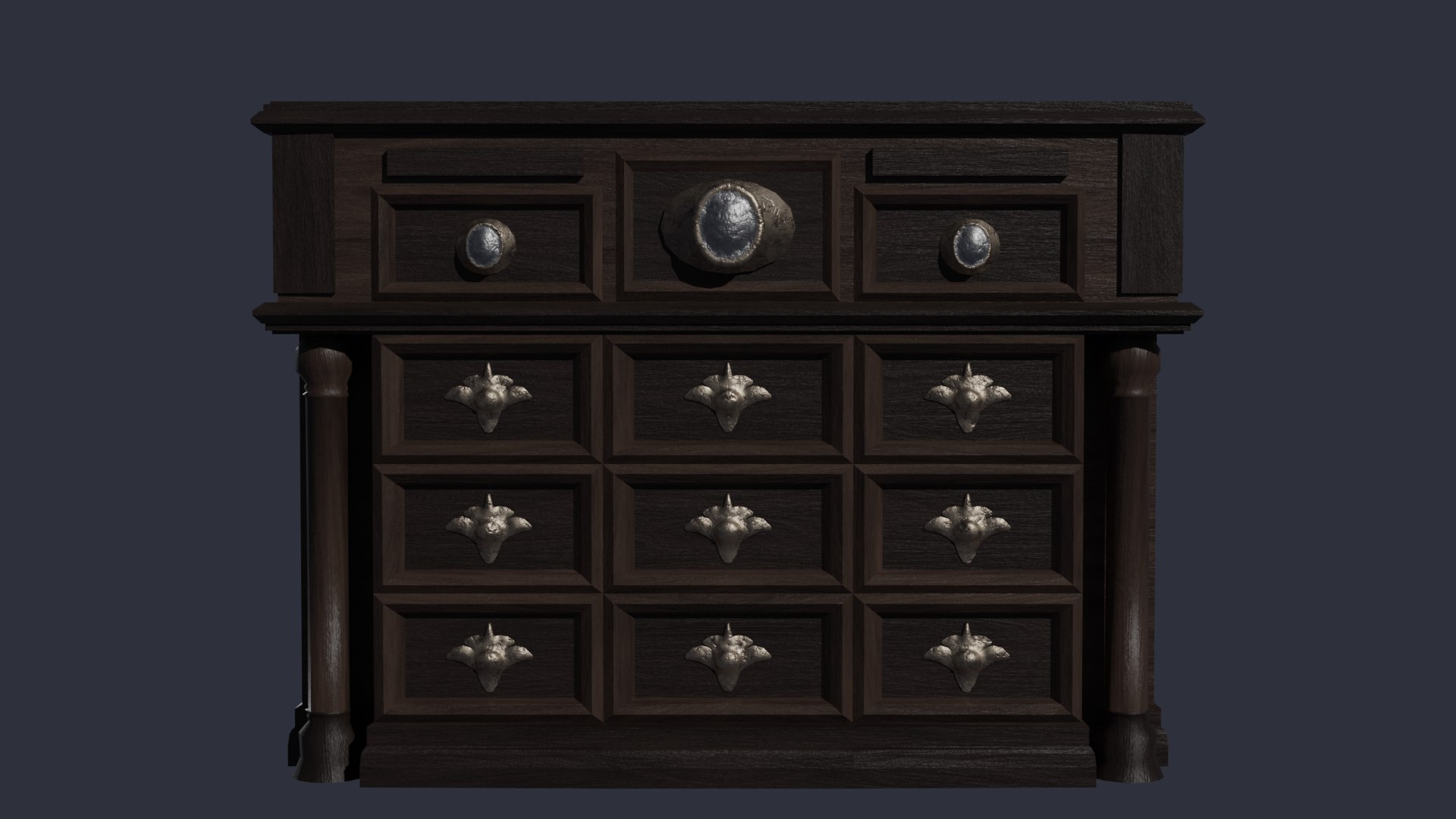 3D Low-poly Drawer - TurboSquid 2239851