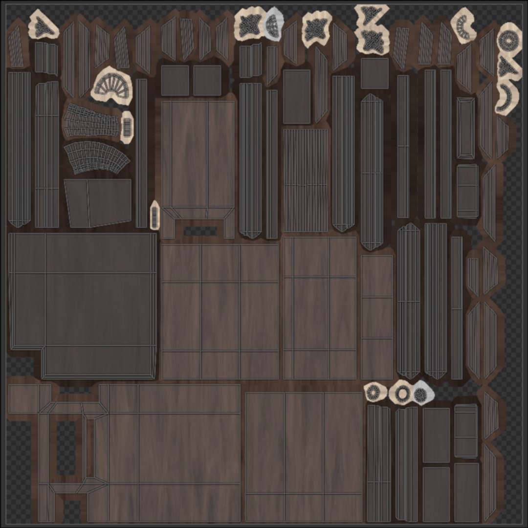 3D Low-poly Drawer - TurboSquid 2239851