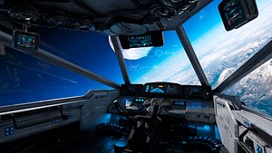 Spaceship Cockpit v3