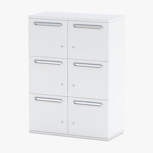 3D storage cabinet herman model
