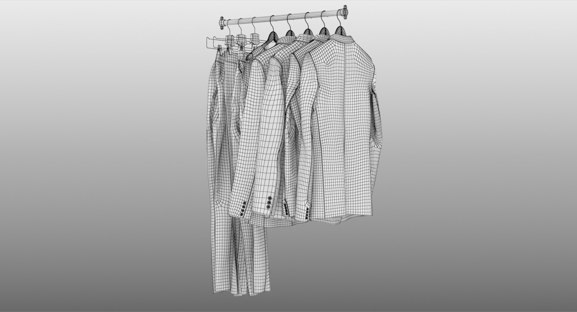 realistic clothes hanger 3D model https://p.turbosquid.com/ts-thumb/G6/bz9mWc/Q2INpSSx/clothes_hanger_wire_0016/jpg/1527794078/1920x1080/fit_q87/faabe0ebb494abb2bf5da70611ef1e32febf2378/clothes_hanger_wire_0016.jpg