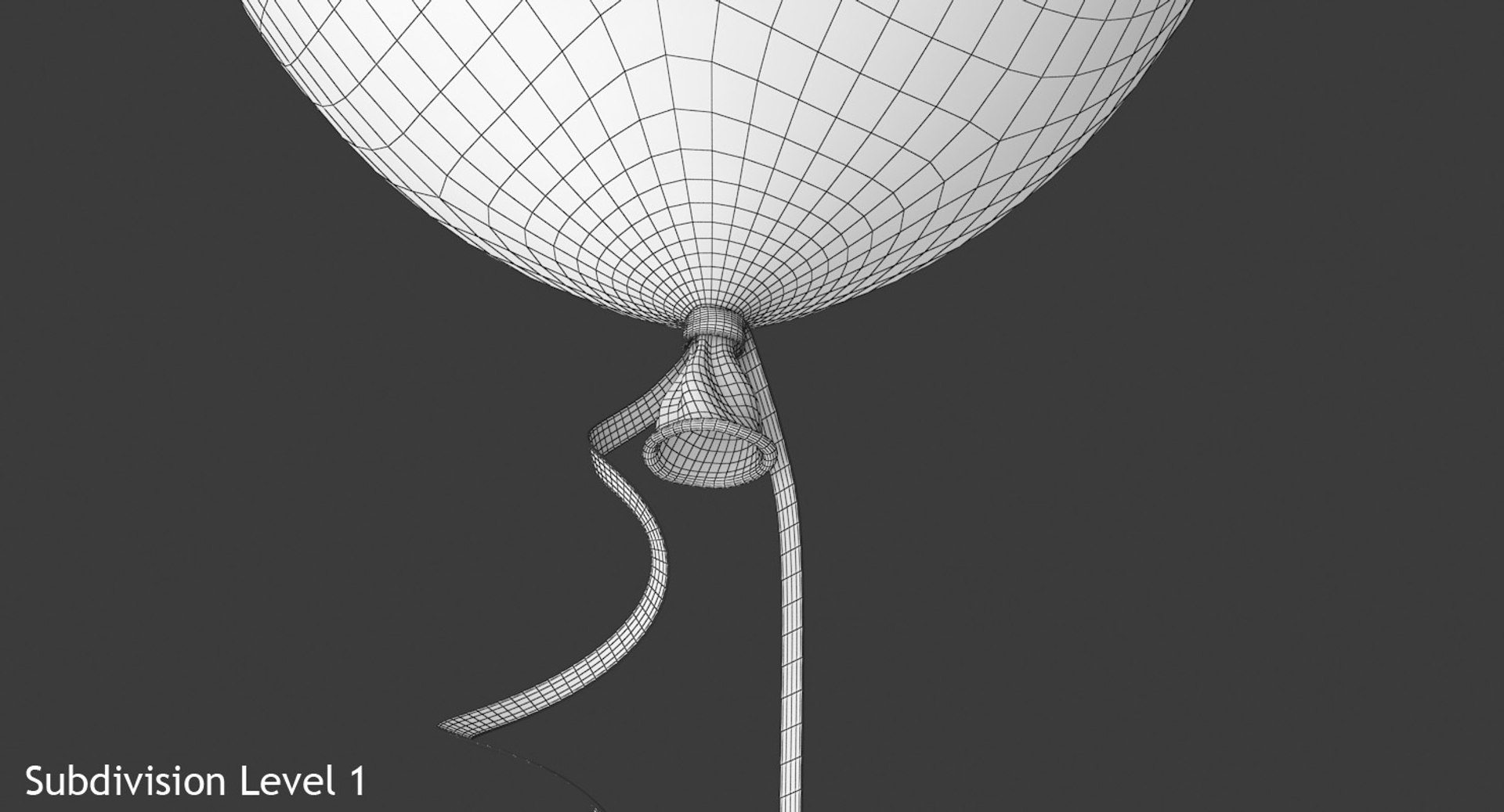 Alphabet Balloons Model - TurboSquid 1359287
