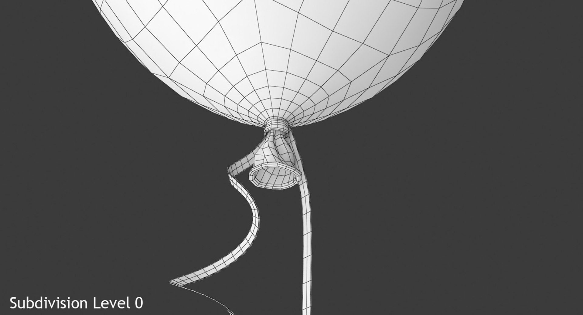 Alphabet Balloons Model - TurboSquid 1359287