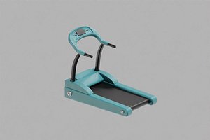 3D Treadmill Cartoon