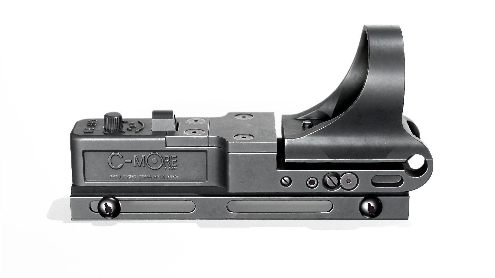 3D C-More RedDot Sight - TurboSquid 2220339