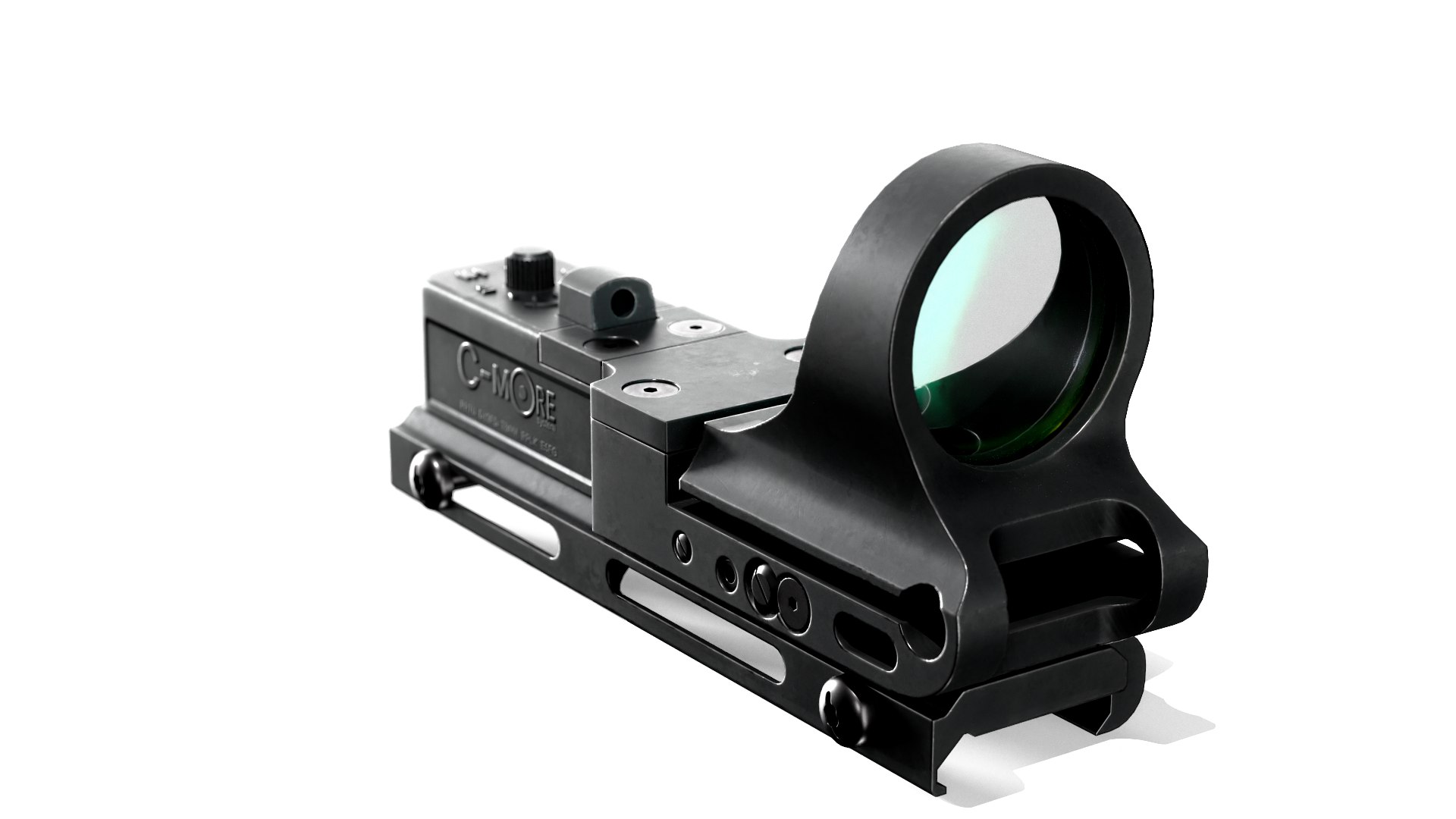 3D C-More RedDot Sight - TurboSquid 2220339