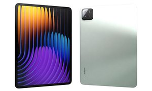 3D Xiaomi Pad 7 Pro Green model