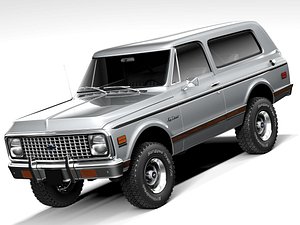 Chevrolet K5 Cheyenne Ranger 1972 3D model