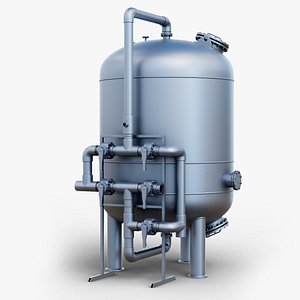 Water Filter Highpoly 3D model