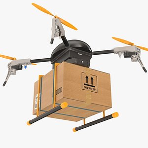 Delivery Drone 3D model