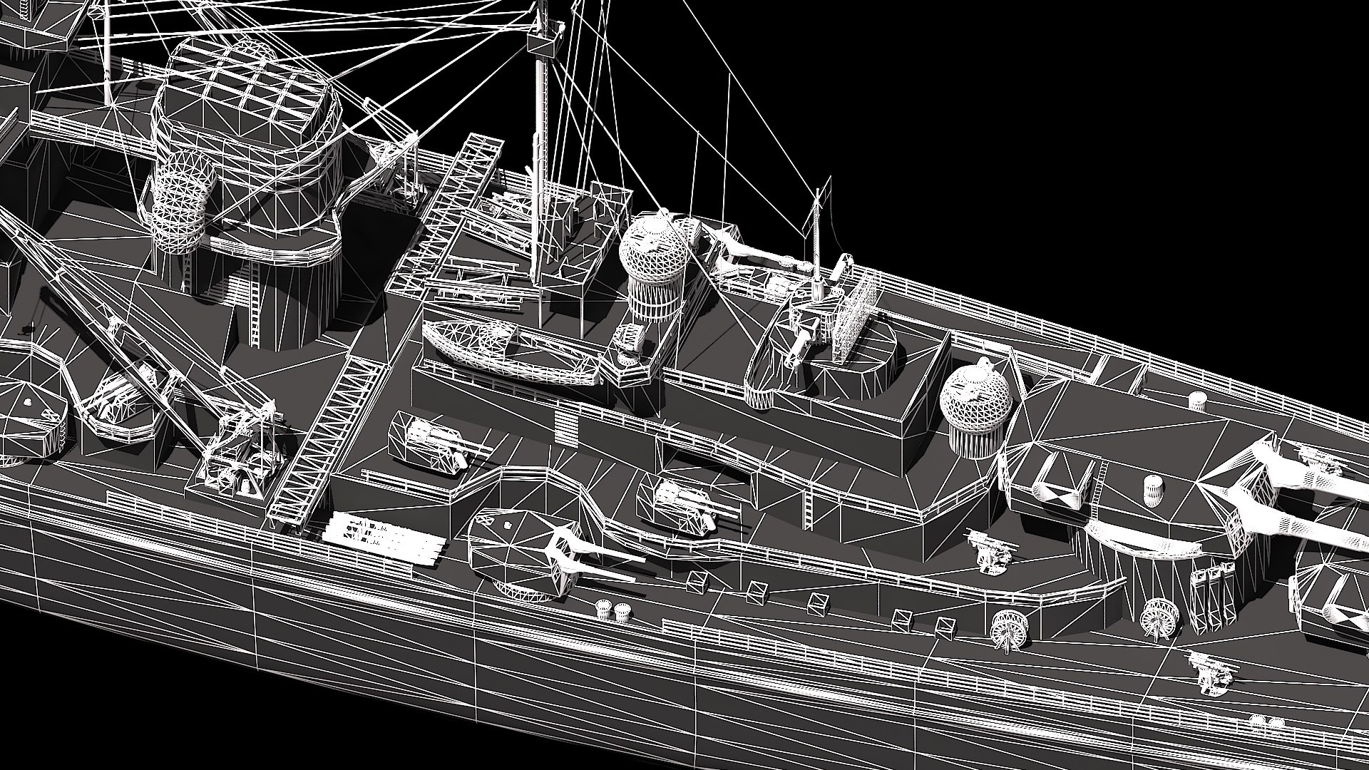 German Battleship Bismarck 3D Model - TurboSquid 1891651