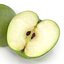 Green Apple Half