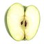 Green Apple Half