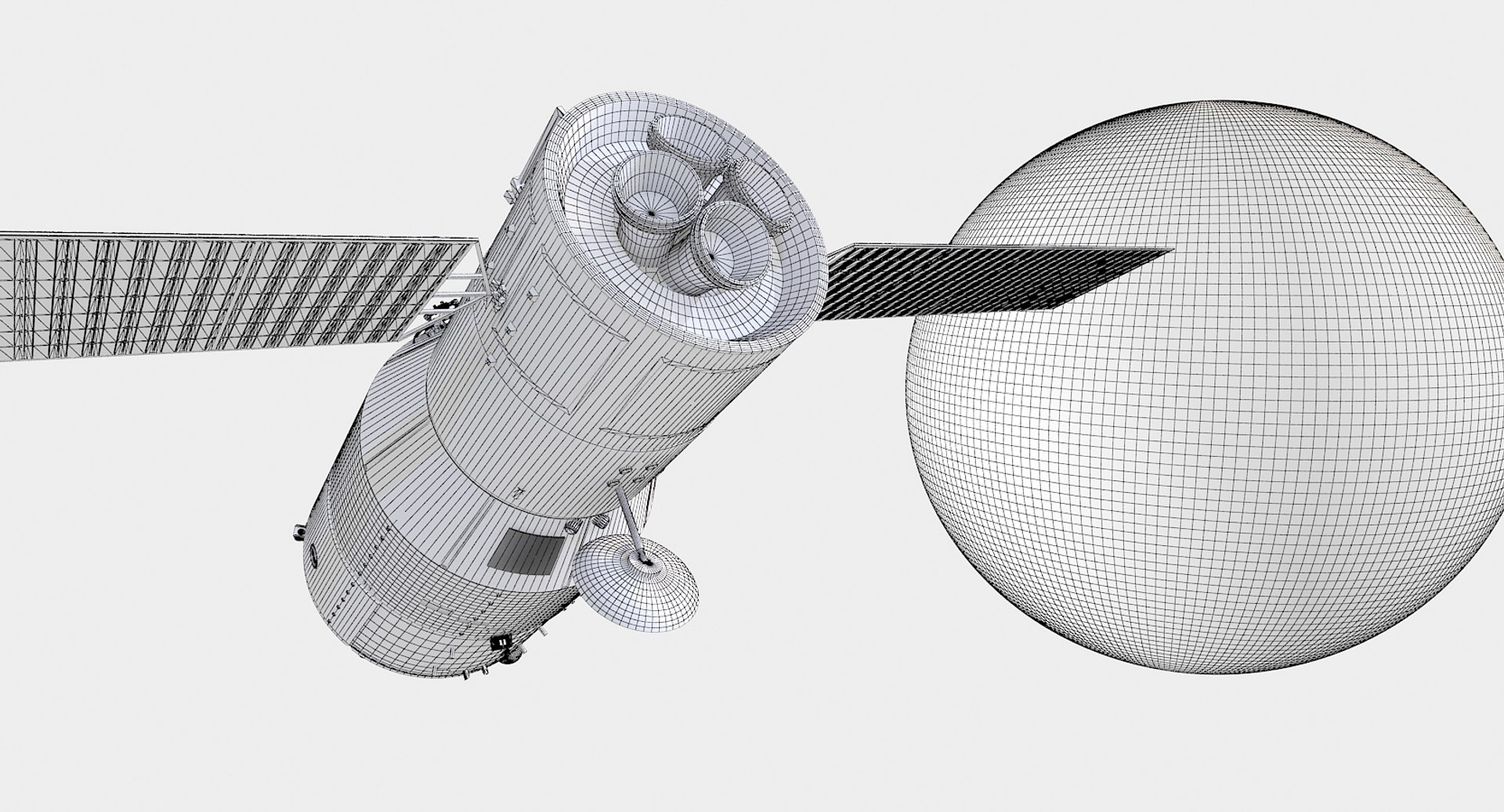 3d Model Satellite