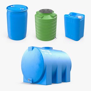 plastic water storage tank model
