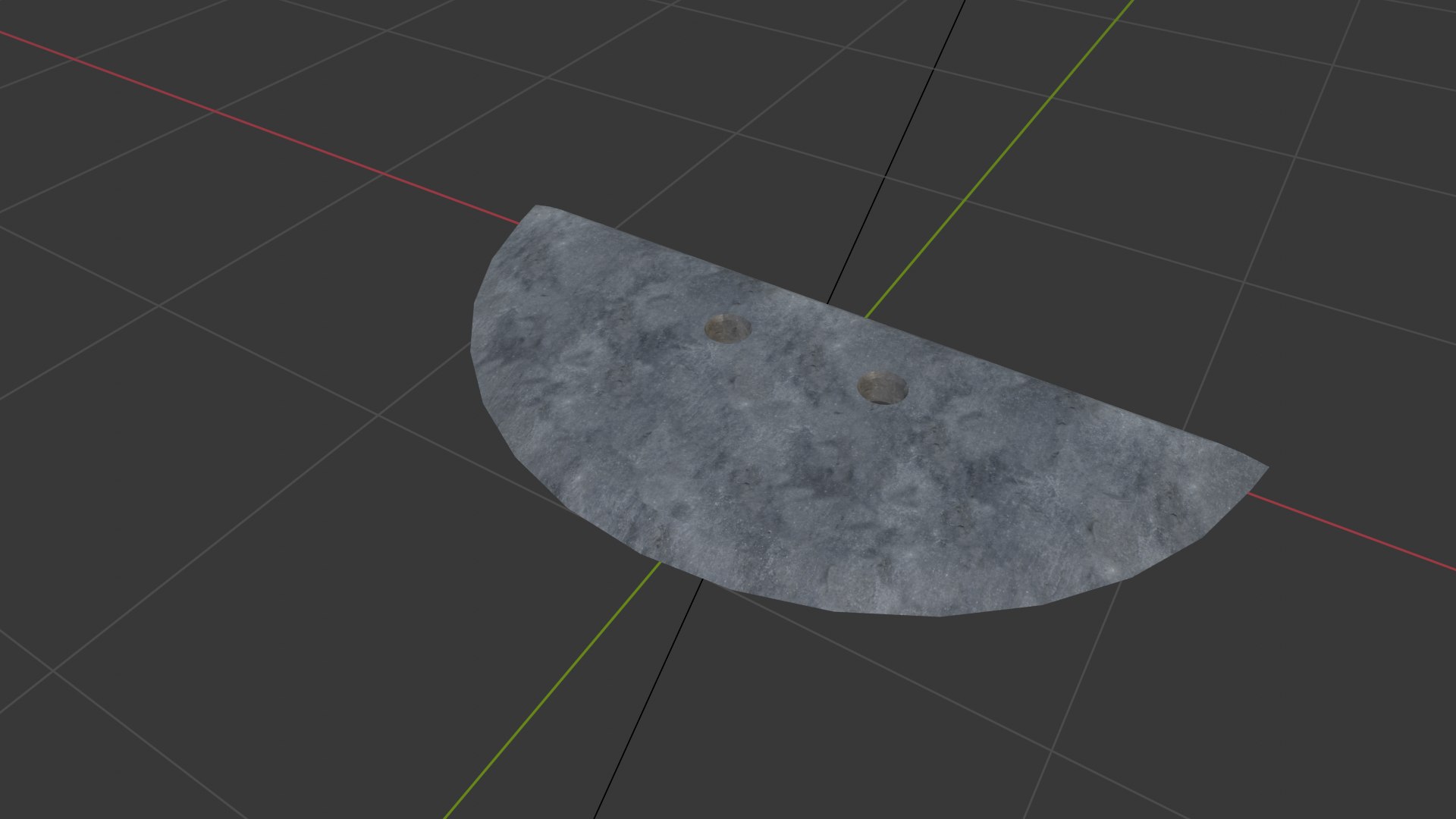 Crescent-shaped Stone Blade 3D Model - TurboSquid 2286410