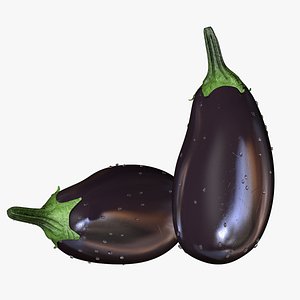 3D model Eggplant