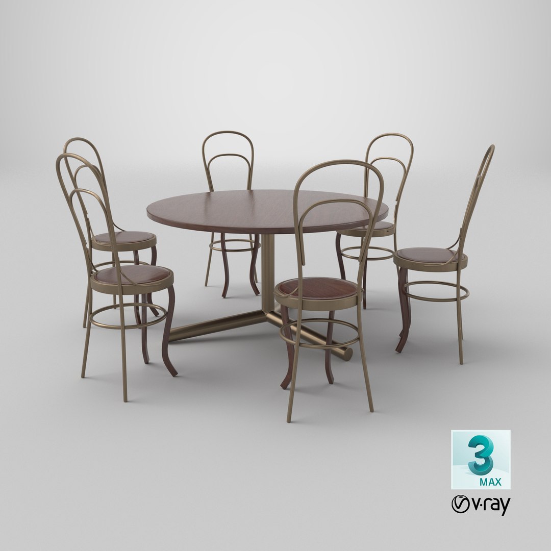 Luxury Dark Wood and Brass Cafe Dining Set 6 Seater 3d Model model https://p.turbosquid.com/ts-thumb/G7/13AcVD/Dk/stemcell_max_vray_render/png/1790623927/1920x1080/fit_q87/a754a54ad1ce9b4fe35fa848ebaf7b1c2d02cbc5/stemcell_max_vray_render.jpg