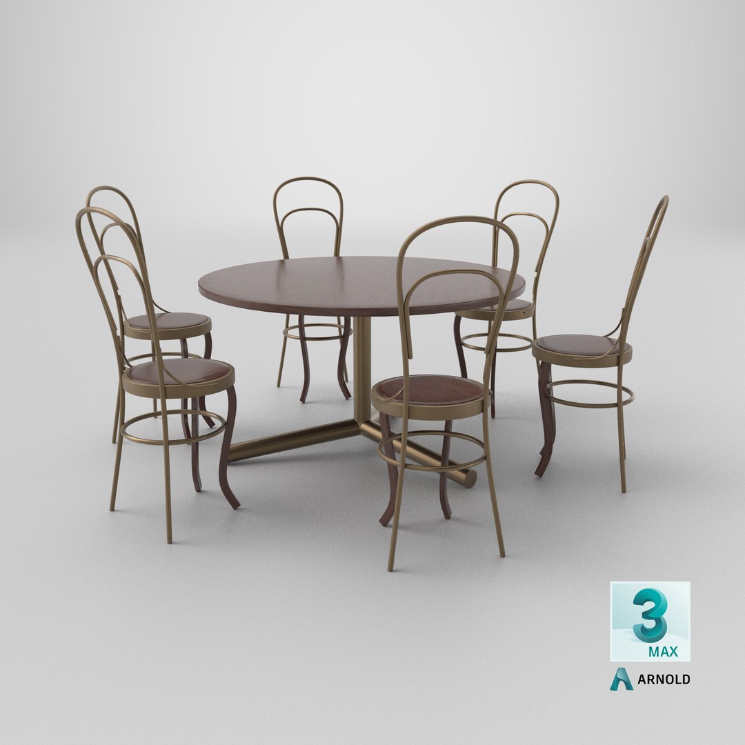 Luxury Dark Wood and Brass Cafe Dining Set 6 Seater 3d Model model https://p.turbosquid.com/ts-thumb/G7/13AcVD/dJ/stemcell_max_arnold_render/png/1790623928/1920x1080/fit_q87/24d652891176aed7445e9cfde95041c8fc669a62/stemcell_max_arnold_render.jpg