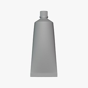 3D Basic Toothpaste - Geometry Only No Textures No Materials model