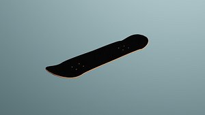 popsicle skateboard deck 3D