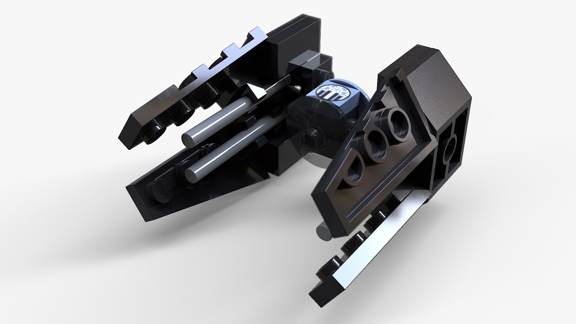 modelo 3d Interceptor de corbata de Lego - TurboSquid 1702570