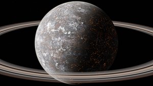 8K Fictional Magma Planet 1 3D model